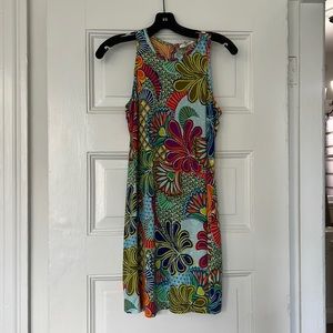 Trina Turk Colorful Sleeveless Dress - Medium